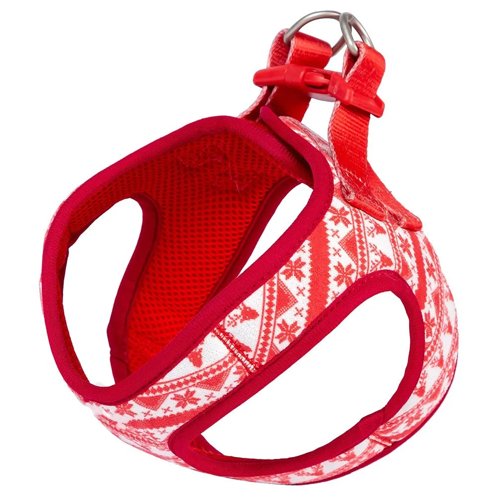 Freedog Christmas Tree Hundsele, Red / white, 35-40cm
