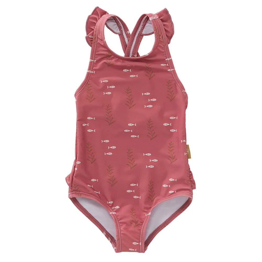 Fresk Baddräkter För Havet, Red, 5-6Y