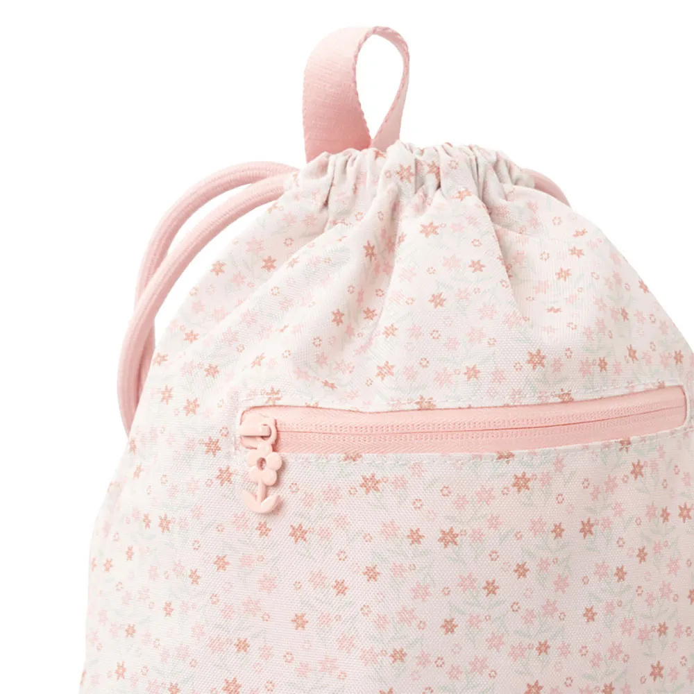 Fresk Blommig Gymnastikpåse, Multicolor