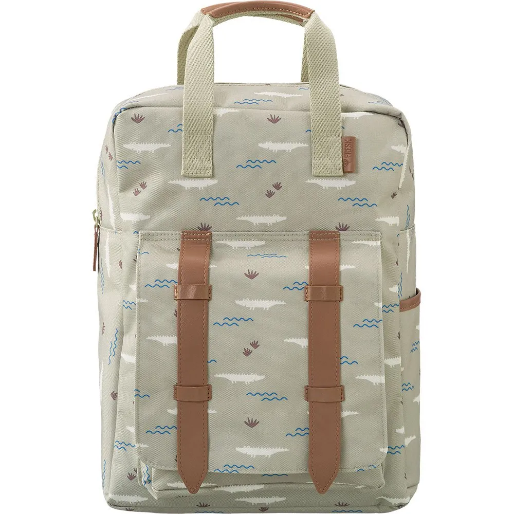 Fresk Crocodile Ryggsäck, Multicolor