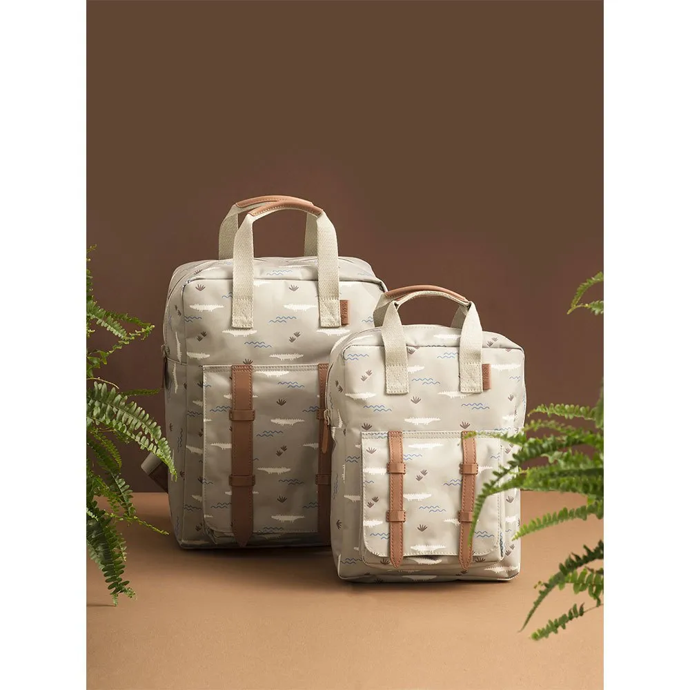 Fresk Crocodile Ryggsäck, Multicolor