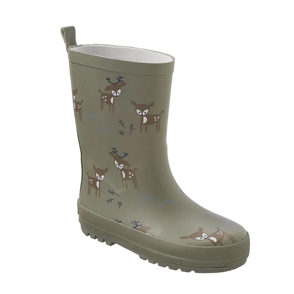 Fresk Fawnfärgade Regnboots