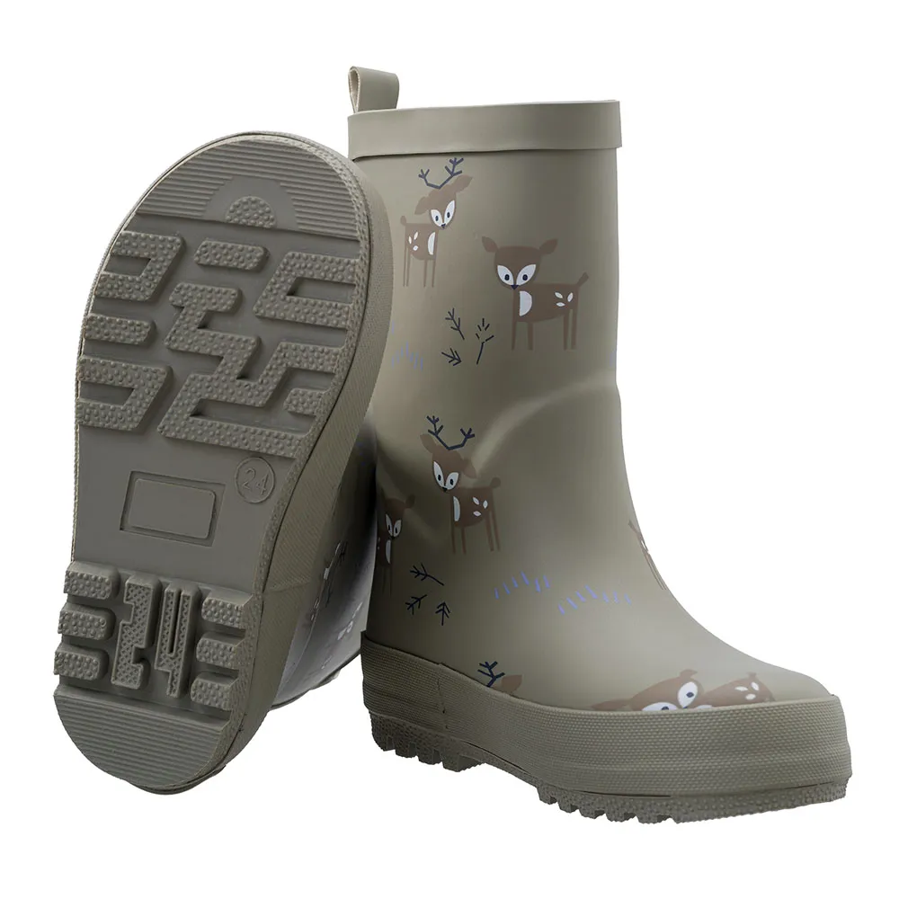 Fresk Fawnfärgade Regnboots