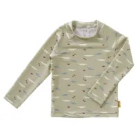 Fresk Krokodil Uv Långärmad T-shirt unisex