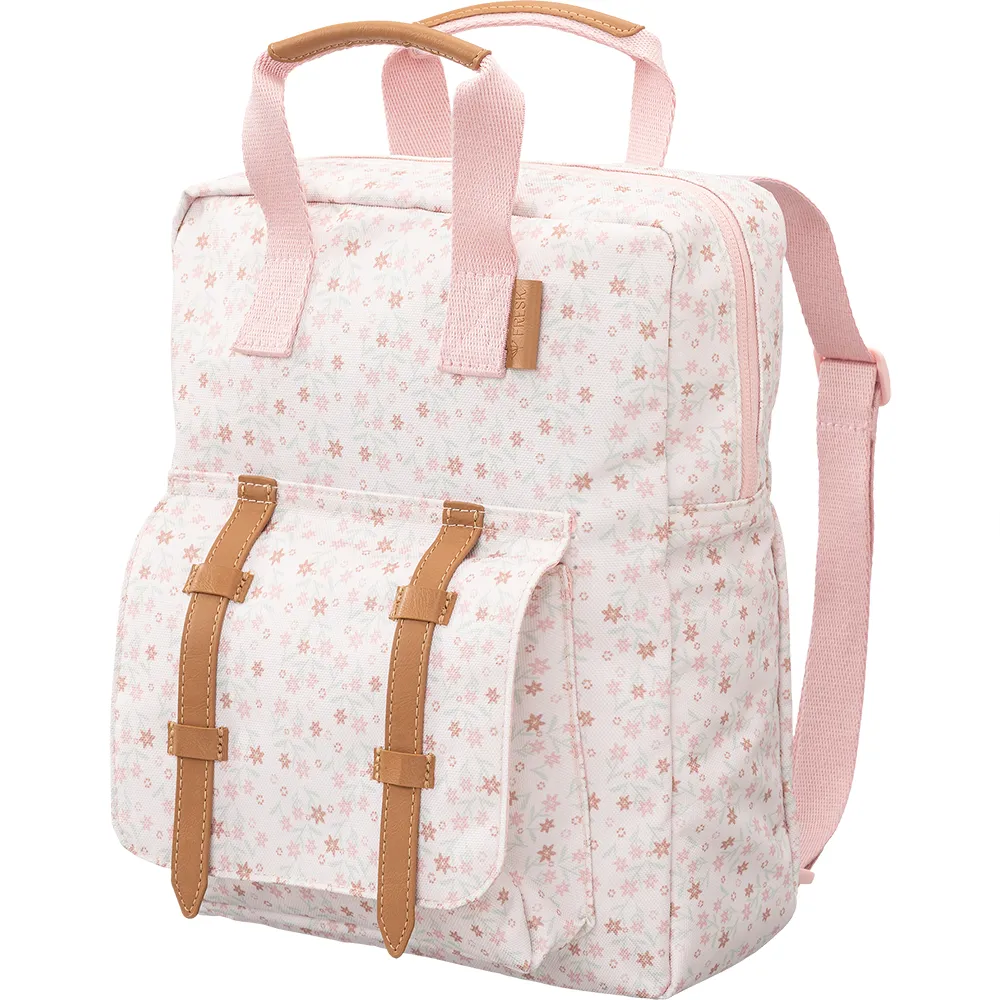 Fresk Ryggsäck Med Små Blommor, Multicolor