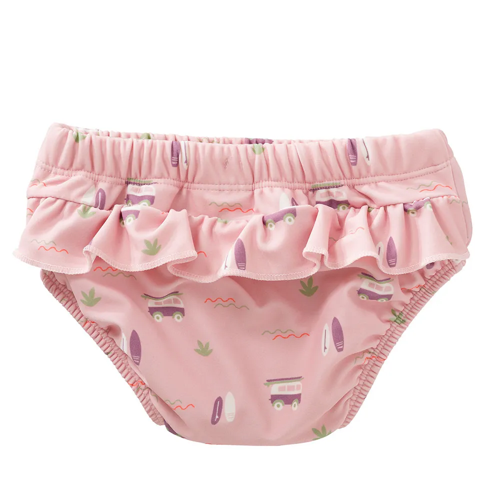 Fresk Surf Volangblöja Bikinibotten, Pink, 3-6MON
