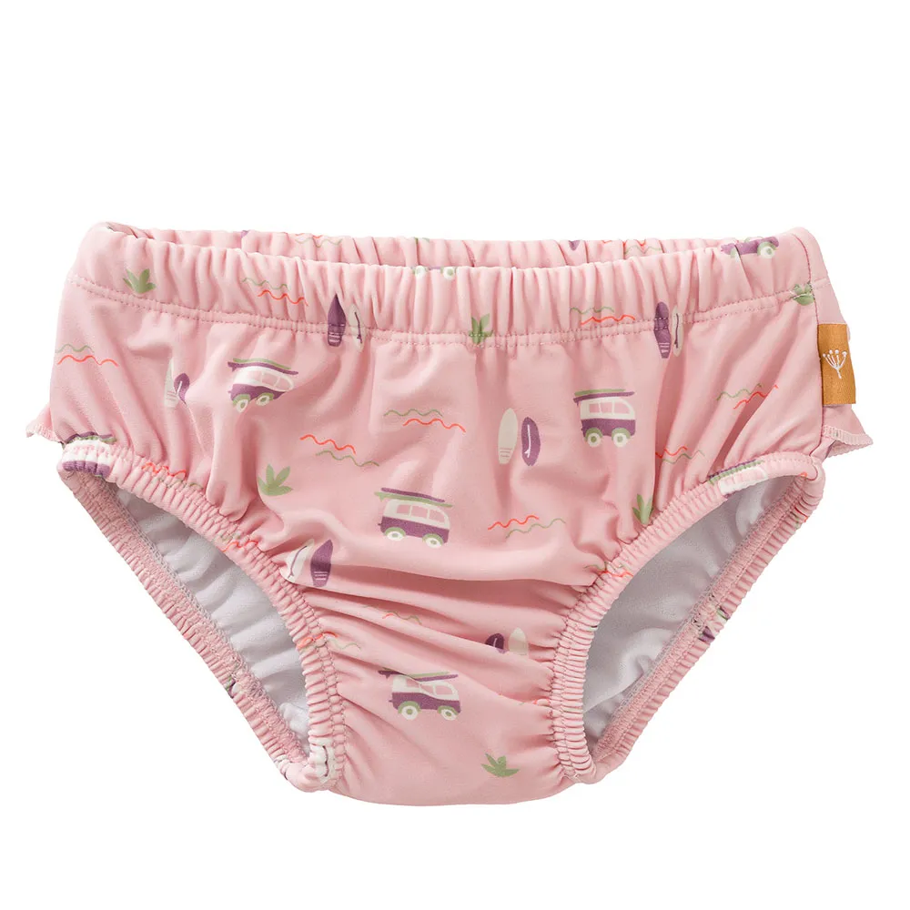 Fresk Surf Volangblöja Bikinibotten, Pink, 3-6MON