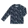 Fresk T-shirt Med Långa ärmar Med Uv-sköldpaddor unisex, Multicolor, 5-6Y
