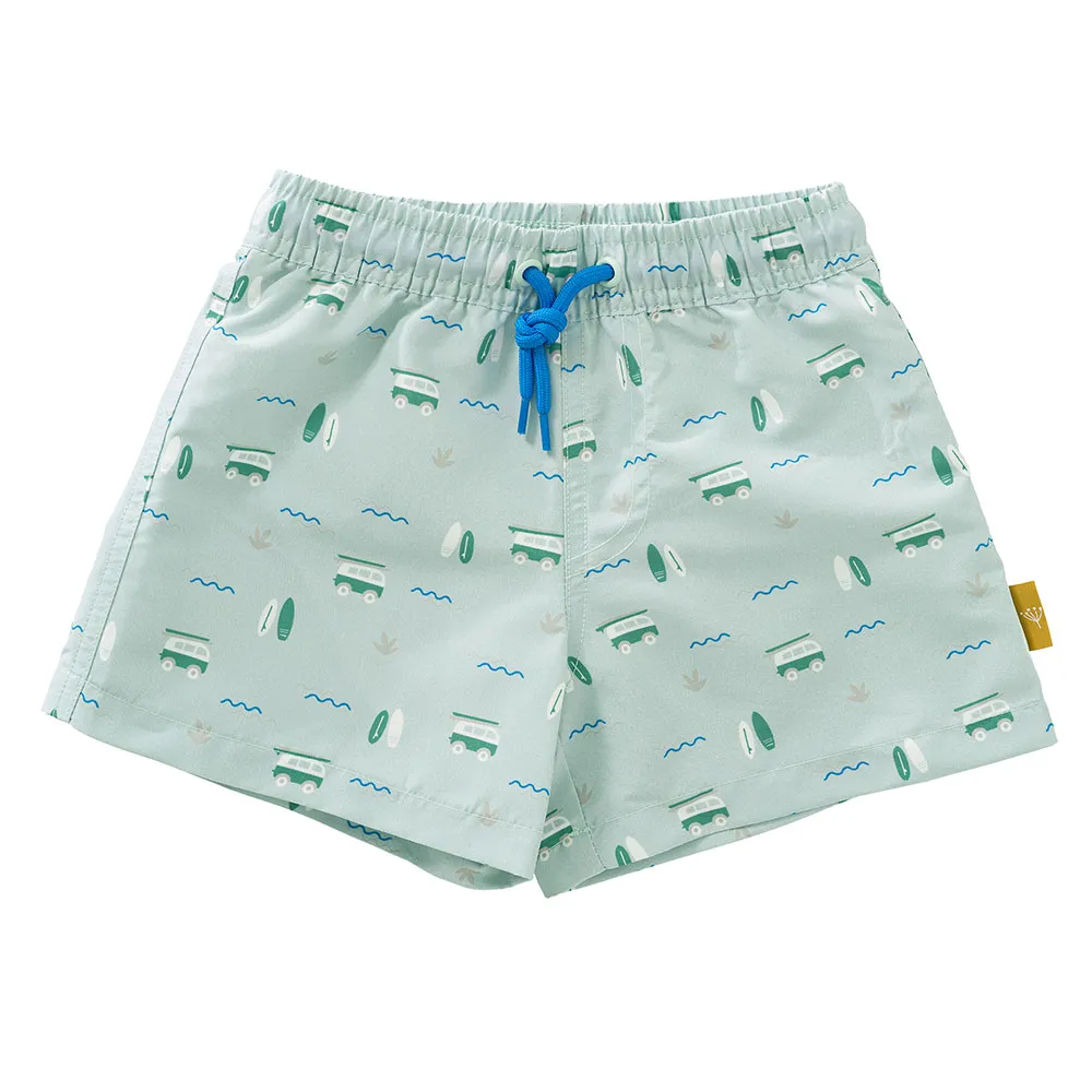 Fresk Tsw Simshorts, Surf blue, 1-2Y