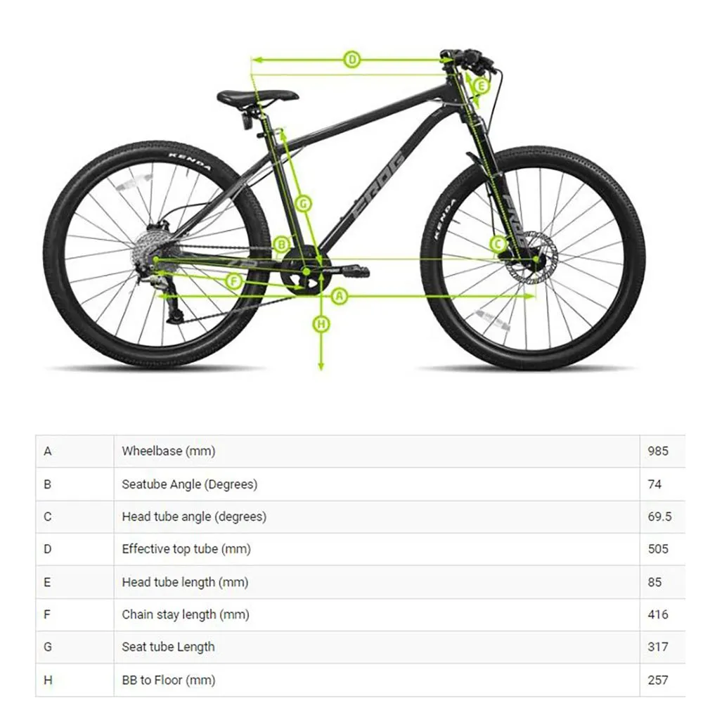 Frog Bikes MTB 62 - 24" Barnesykkel