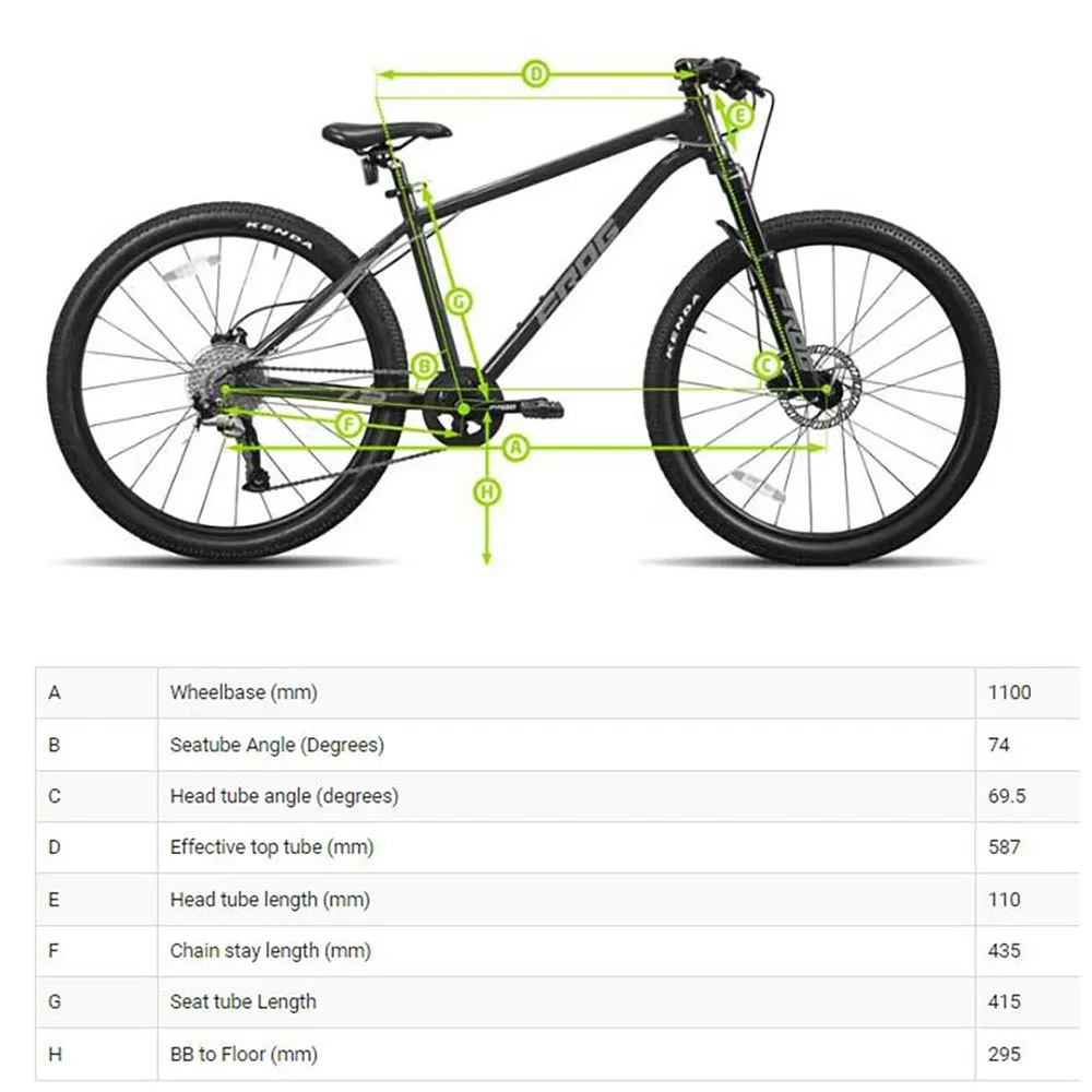 Frog Bikes MTB 72 Barncykel