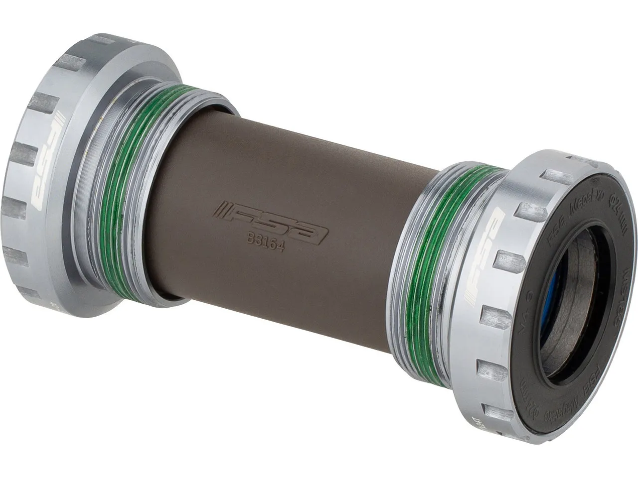 FSA BB-8681 MegaExo 24 mm NBD BSA Innenlager, Black / grey, 68mm FSA BB-8681 MegaExo 24 mm NBD BSA Innenlager, Black / grey, 68mm