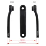 FSA Ck-745/jis Vevarm, Black, 165mm