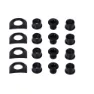 FSA E0403+ml085+ml163+ml231 4 Mm Vevparti Skruvsats, Black, One Size