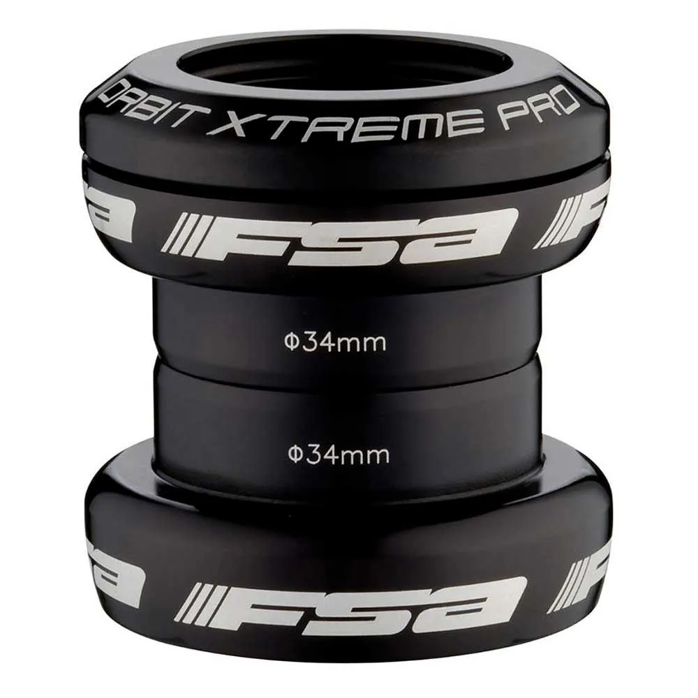 FSA Extreme Pro 1 1/8 Inches Styrsystem, Black, 1 1/8" FSA Extreme Pro 1 1/8 Inches Styrsystem, Black, 1 1/8"