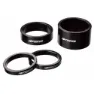 FSA Fork Steerers Aluminium Headset-distans 10 Enheter, Black, 1 1/8" / 10mm
