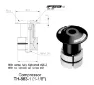 FSA Gap Cap med Expander