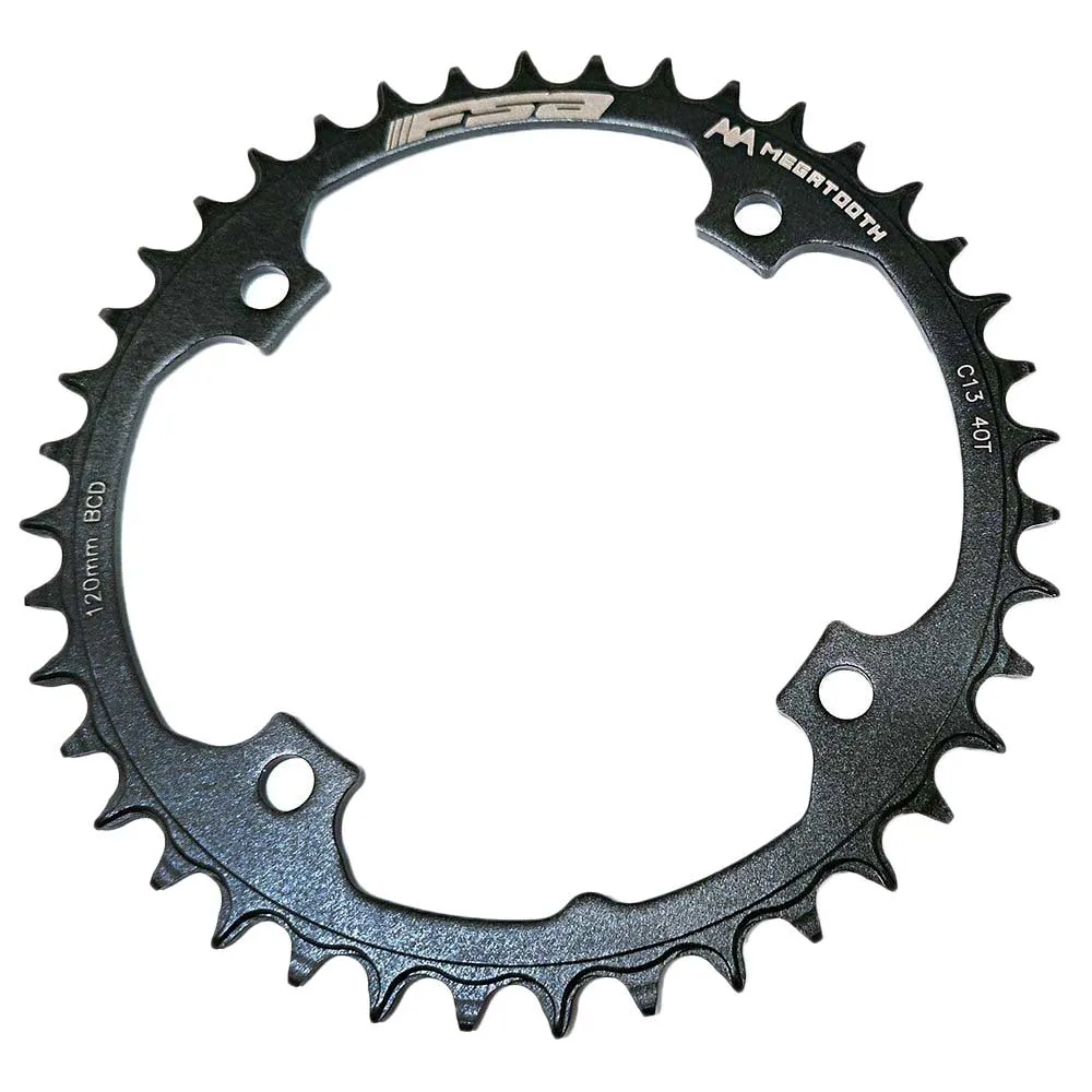 FSA Gossamer Pro Megatooth 120 Bcd Campagnolo 13s Wb680 Kedjehjul, Black, 40t