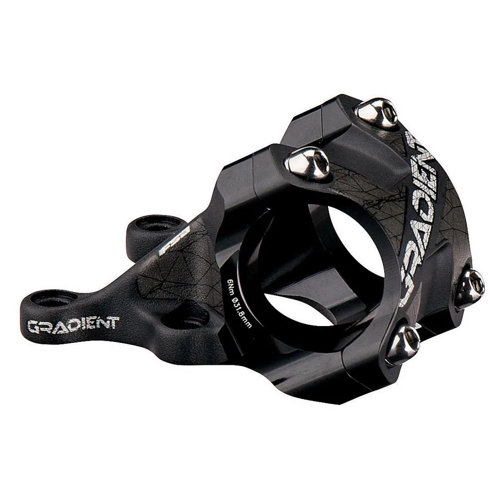 FSA Gradient Cykelstyrstam, Black, 45mm, 5º