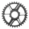 FSA Gradient Modular Megatooth Direct Mount Shimano 12s Wa084 Kedjehjul, Black, 34t
