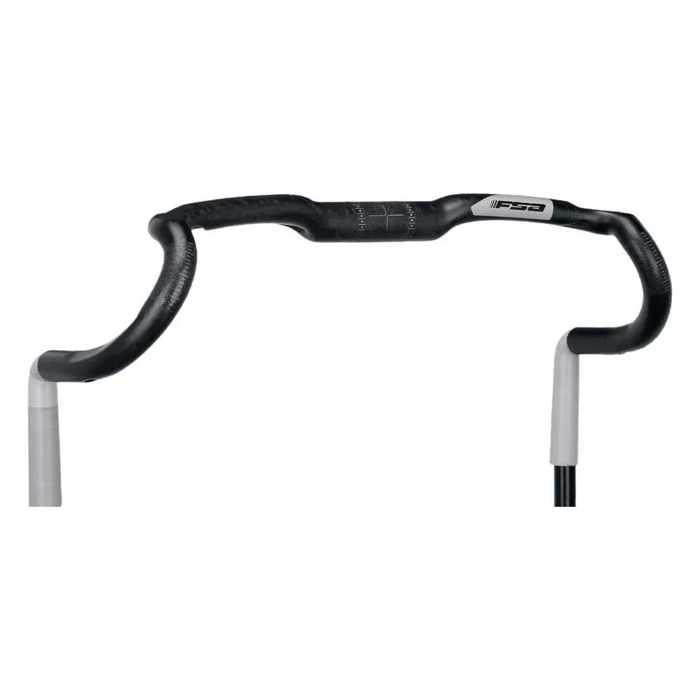 FSA K-force Agx Loop Ud Carbon Styre, Black, 31.8mm, 460mm