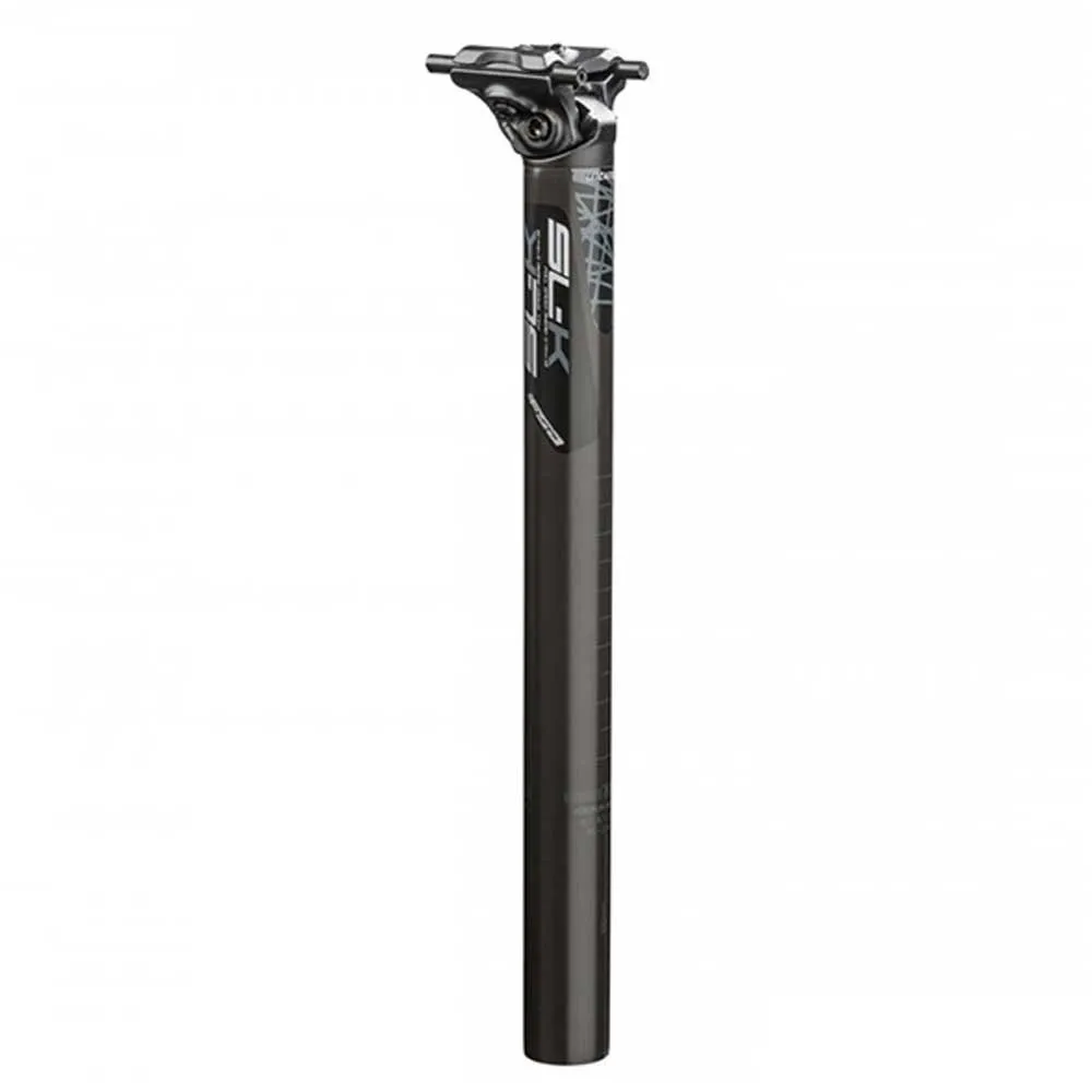 FSA Mtb Sl-k Sp Sb0 Carbon 15 Offset Sadelstolpe, Black, 400mm, 31.6mm