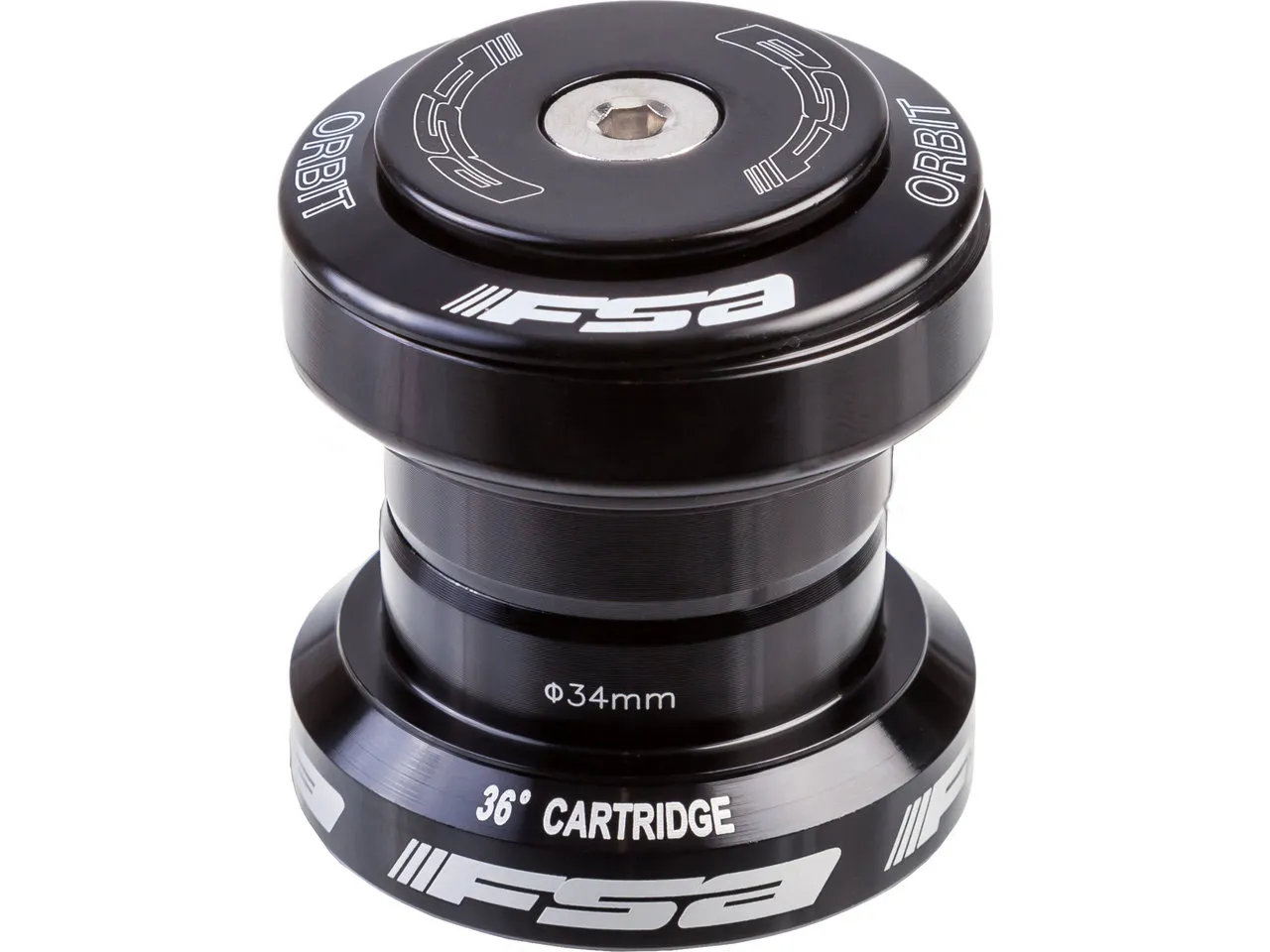 FSA Orbit UF EC34/28,6 - EC34/30 Steuersatz, Black, 1 1/8" FSA Orbit UF EC34/28,6 - EC34/30 Steuersatz, Black, 1 1/8"