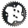 FSA Powerbox Megatooth 96 Bcd 4b Shimano 12s Wa697 Kedjehjul, Black, 36t