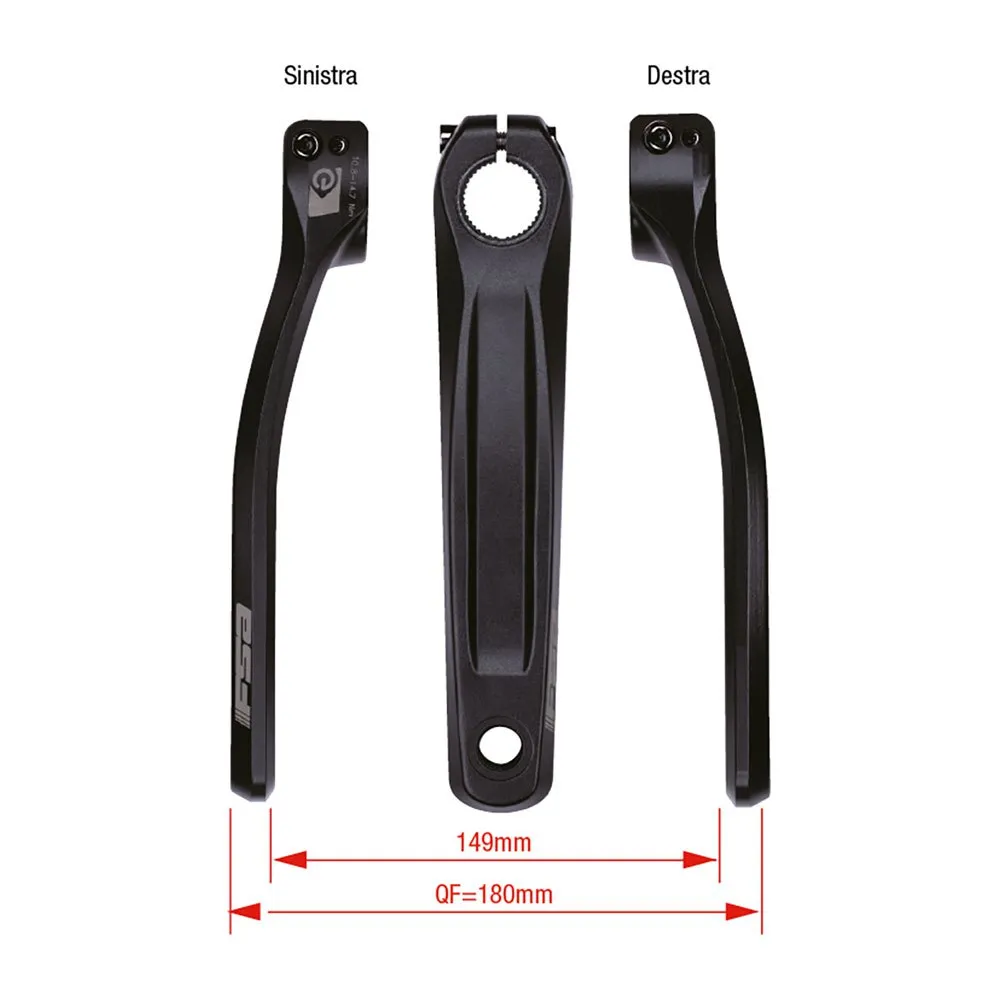 FSA Shimano Ck-751 Vevarm, Black, 170mm