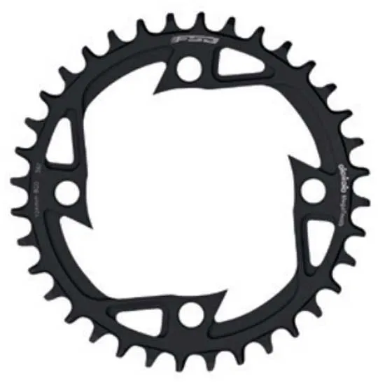FSA V-shape 104 Bcd Alloy Kedjehjul, Black, 34t