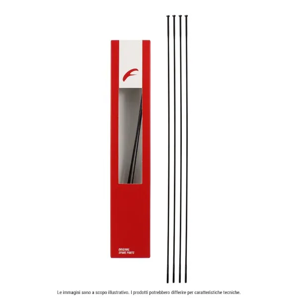 Fulcrum R5 Höger Främre Ekrar 4 Enheter, Black, One Size