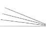 Fulcrum Racing 3 Ersatzspeichen ab Modell 2013, Svart