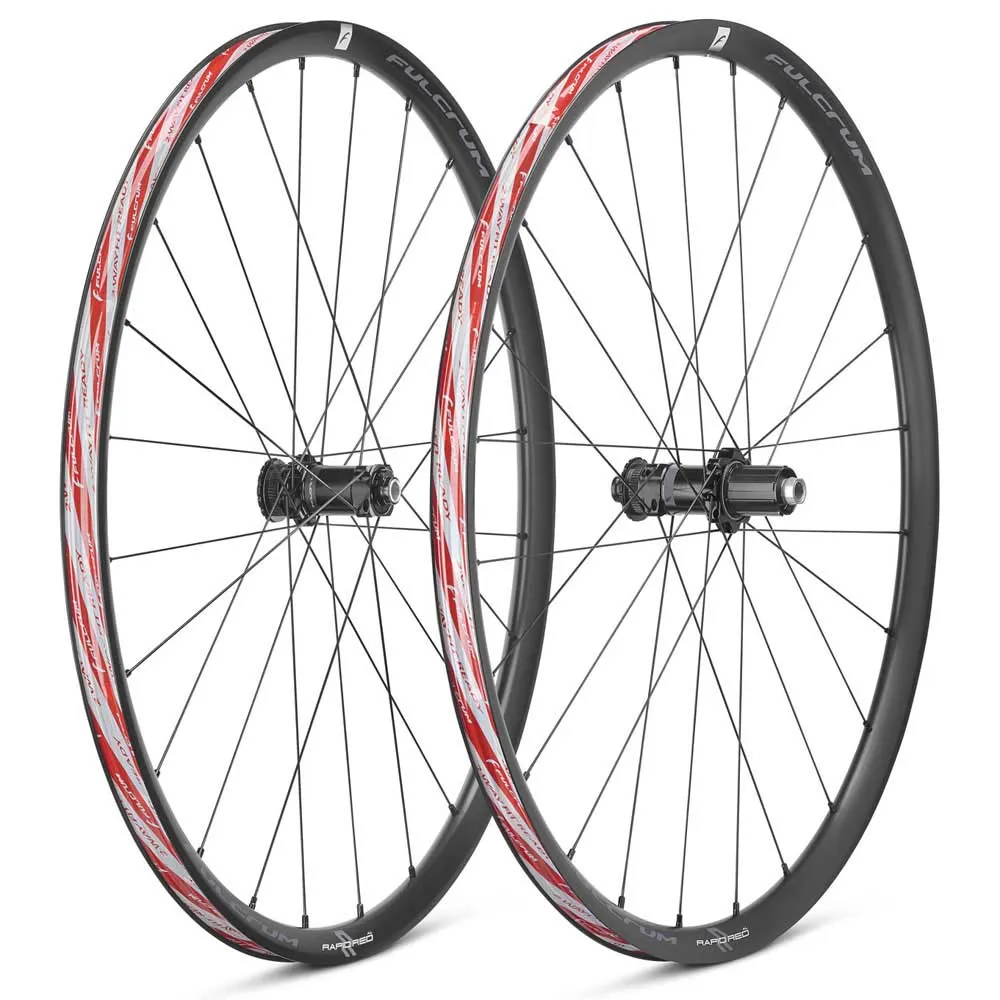 Fulcrum Rapid Red Al Afs Disc Tubeless Hjulset För Gravelcykel Fulcrum Rapid Red Al Afs Disc Tubeless Hjulset För Gravelcykel