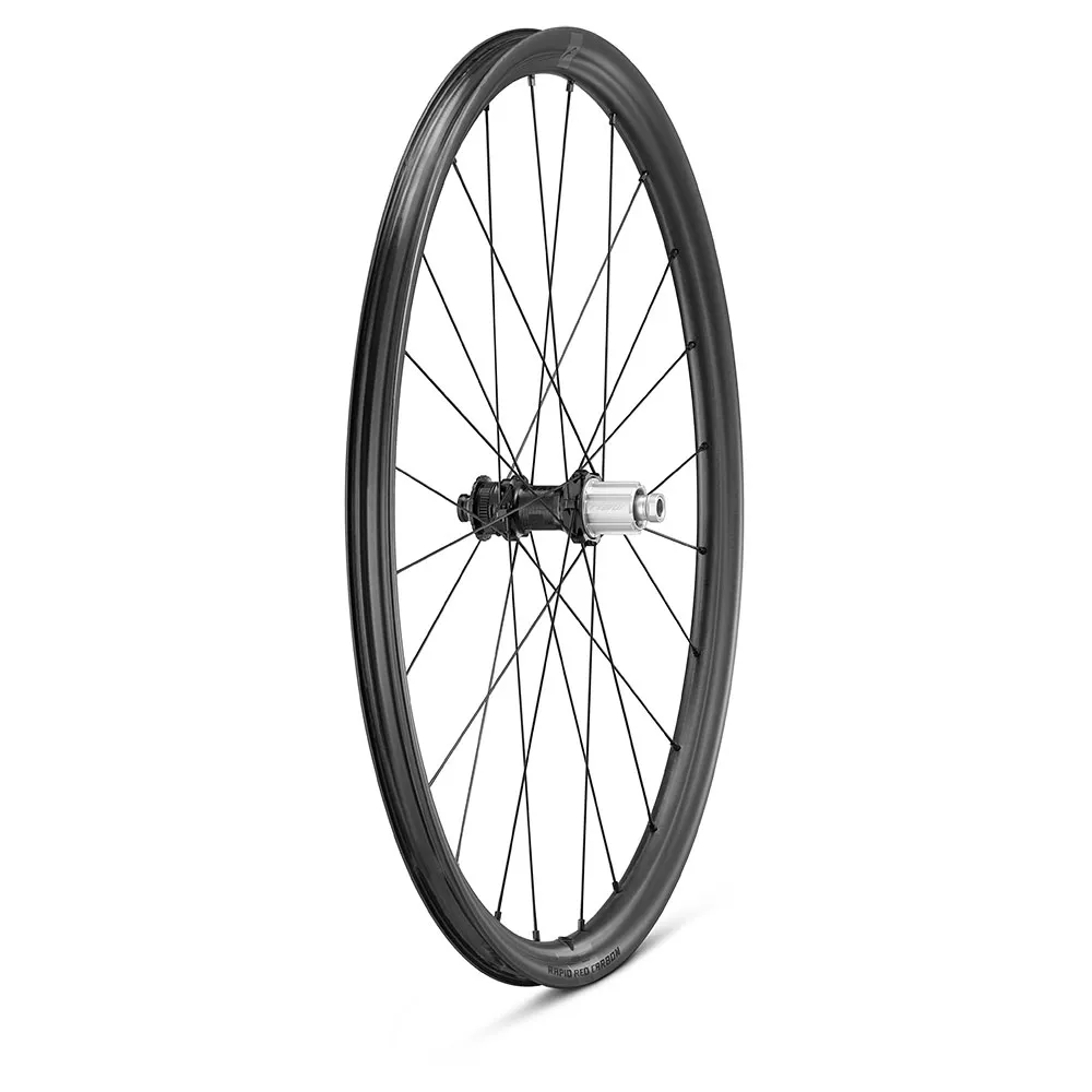 Fulcrum Rapid Red Carbon 2wf 700c Disc Tubeless Hjulset För Gravelcykel