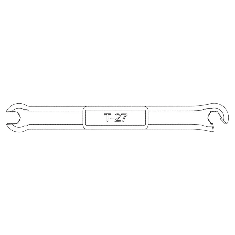 Fulcrum T-27 Eknyckel, Black, One Size