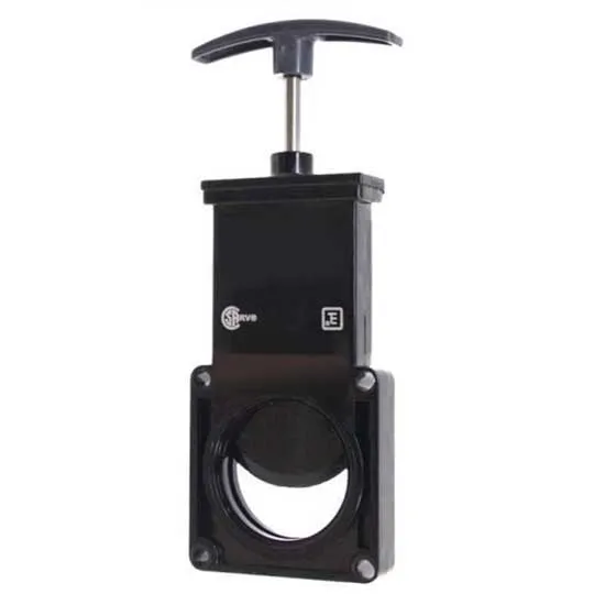 Fultyme Rv Avloppsventilhus Med Tätning, Black, 76.2mm