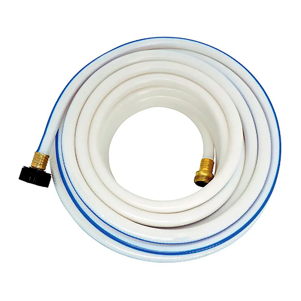 Fultyme Rv Högtrycksslang För Dricksvatten 15.2 M, White, 12.7mm