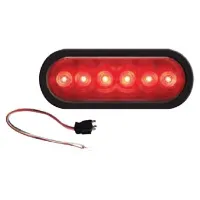 Fultyme Rv Infälld Oval Tät Led-baklykta Fultyme Rv Infälld Oval Tät Led-baklykta