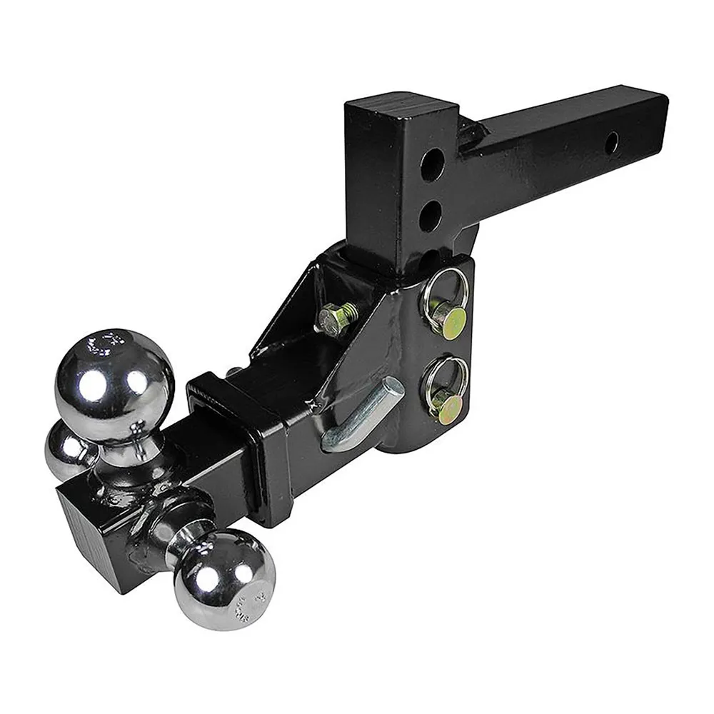 Fultyme Rv Justerbar Dragkrok Med Tre Kulor, Black, 3500-10000lbs Fultyme Rv Justerbar Dragkrok Med Tre Kulor, Black, 3500-10000lbs