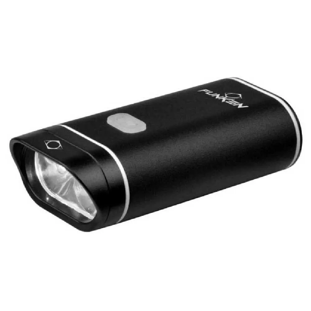 Funken 2x Cree 1800mah Li-poly Framlampa, Black, 500 Lumens
