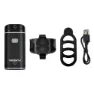 Funken 2x Cree 1800mah Li-poly Framlampa, Black, 500 Lumens