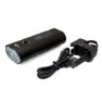 Funken 2x Led Xpg Sensor 3000mah Li-poly Integrated Framlampa, Black, 650 Lumens