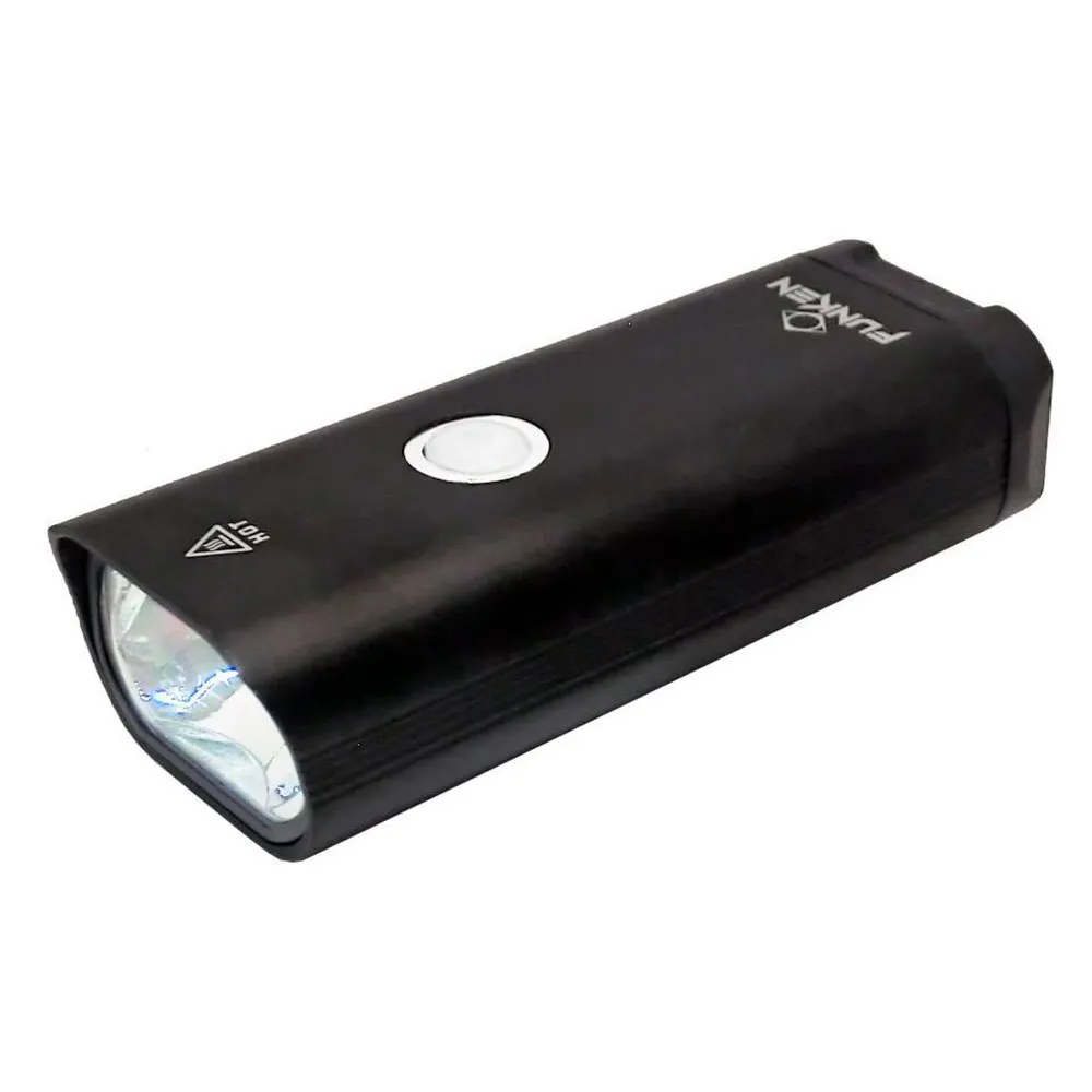 Funken Led Cree Xpg 1800mah 3.7v Integrated Framlampa, Black, 400 Lumens