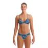 Funkita Hipster Palm Pilot Bikini Botten female, Multi / navy, AUS 8