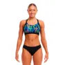 Funkita Hold Steady Bikinitopp female, Midnight meadow, AUS 12