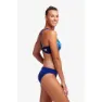 Funkita Hold Steady Crop Leaf Laser Bikinitopp female, Floral blue / pink, AUS 8