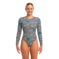 Funkita Long Shot Weave Please Baddräkt female Funkita Long Shot Weave Please Baddräkt female