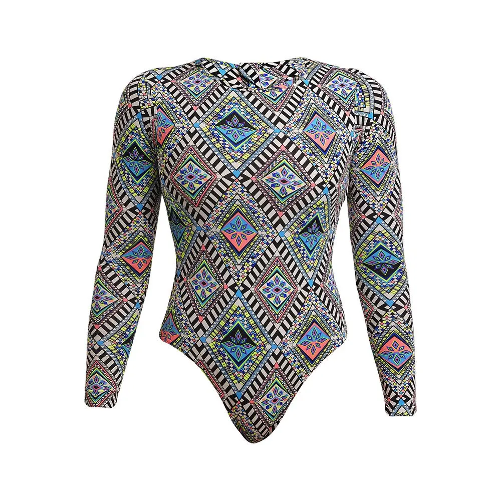 Funkita Long Shot Weave Please Baddräkt female, Weave please Funkita Long Shot Weave Please Baddräkt female, Weave please