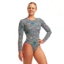 Funkita Long Shot Weave Please Baddräkt female, Weave please