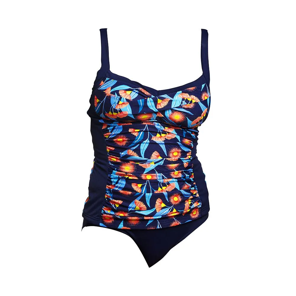 Funkita Ruched Panelled Tankini female, Gum shy, AUS 12 Funkita Ruched Panelled Tankini female, Gum shy, AUS 12